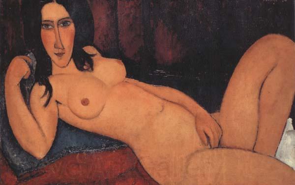 Amedeo Modigliani Reclining Nude with Loose Hair (mk38)